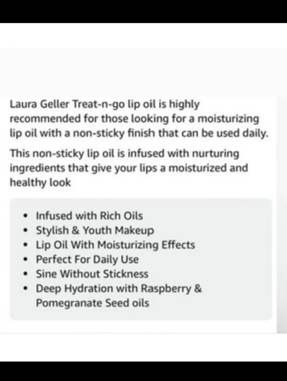 Laura Geller Treat-N-Go Tinted Lip Oil Bundle NEW!